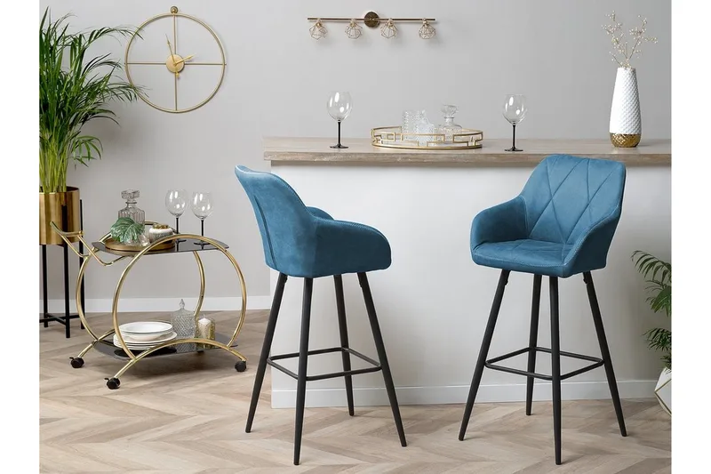 Darien Barstol 41 cm - Blå - Möbler - Matplats - Barmöbler - Barstolar