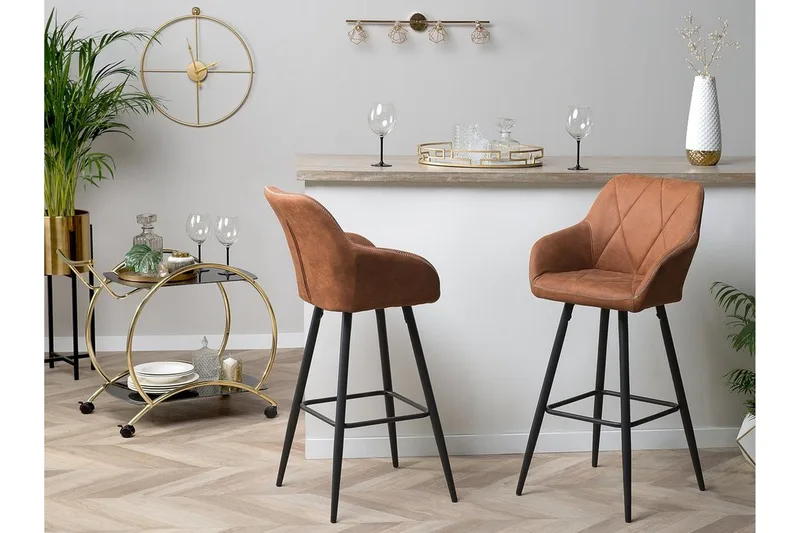 Darien Barstol 41 cm - Brun - Möbler - Matplats - Barmöbler - Barstolar