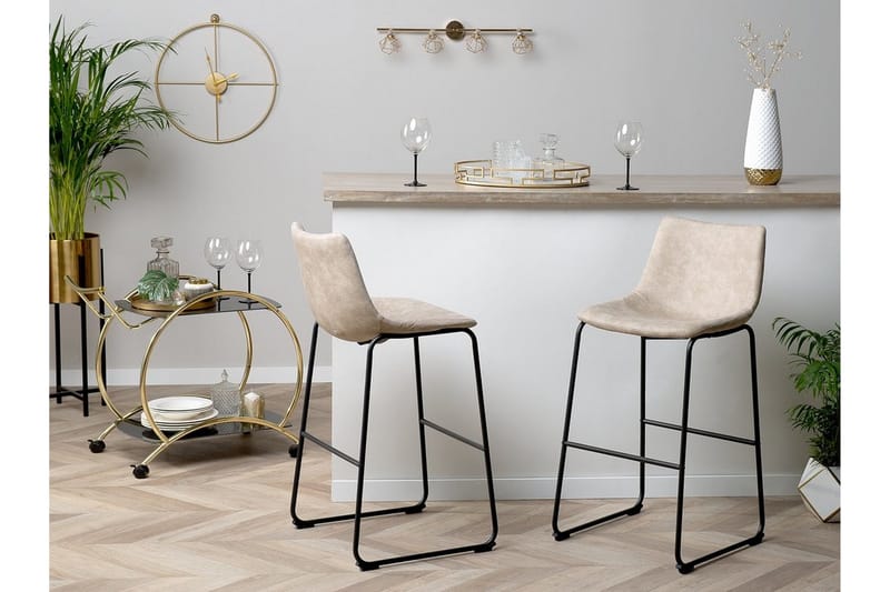 Franks Barstol 46 cm - Beige - Möbler - Matplats - Barmöbler - Barstolar