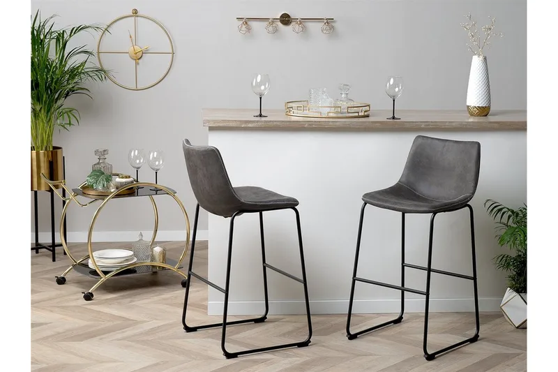 Franks Barstol 46 cm - Grå - Möbler - Matplats - Barmöbler - Barstolar