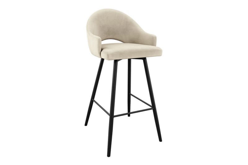 Glenarm Barstol Beige/Svart - Möbler - Matplats - Barmöbler - Barstolar