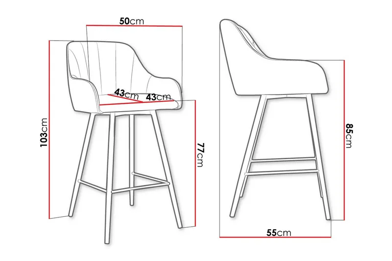 Glenarm Barstol - Möbler - Matplats - Barmöbler - Barstolar