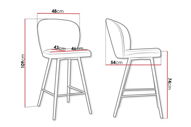 Glenarm Barstol - Möbler - Matplats - Barmöbler - Barstolar