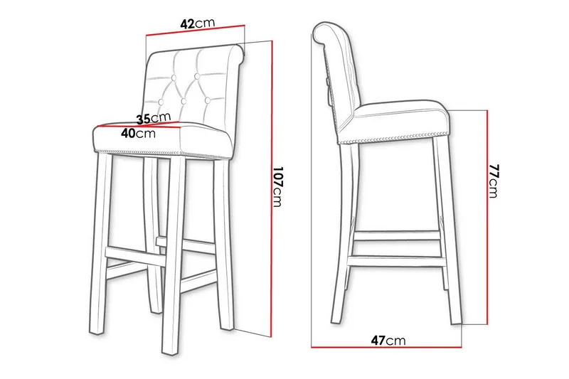 Glenarm Barstol - Möbler - Matplats - Barmöbler - Barstolar