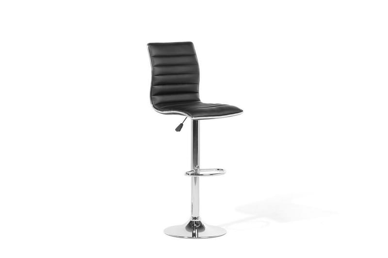 LITTAU Barstol 2-pack Konstläder/Svart - Möbler - Matplats - Barmöbler - Barstolar