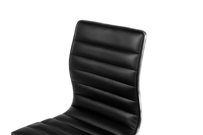LITTAU Barstol 2-pack Konstläder/Svart - Möbler - Matplats - Barmöbler - Barstolar