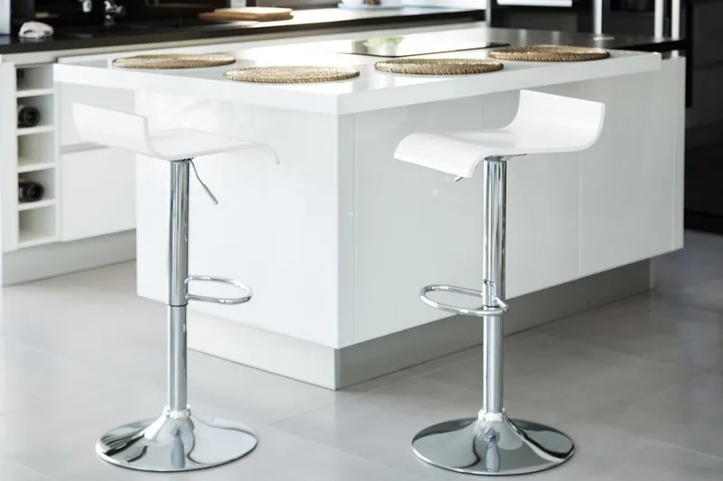 Lucca Barstol 42 cm - Vit - Möbler - Matplats - Barmöbler - Barstolar