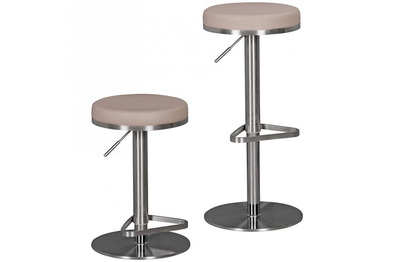 LYLES Barstol Taupe|Krom - Möbler - Matplats - Barmöbler - Barstolar