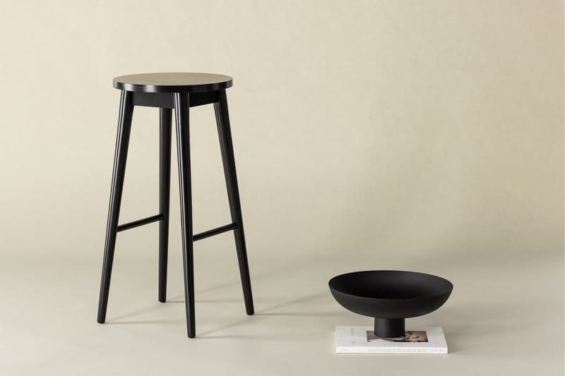 Mollösand Barstol 75 cm - Svart - Möbler - Matplats - Barmöbler - Barstolar