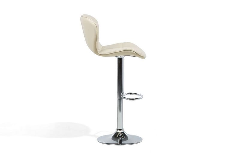 NOGAREO Barstol 2-pack Konstläder/Beige - Möbler - Matplats - Barmöbler - Barstolar