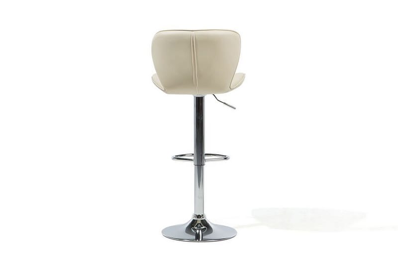 NOGAREO Barstol 2-pack Konstläder/Beige - Möbler - Matplats - Barmöbler - Barstolar