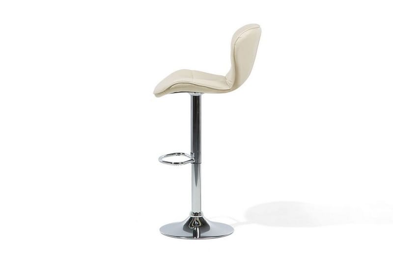 NOGAREO Barstol 2-pack Konstläder/Beige - Möbler - Matplats - Barmöbler - Barstolar