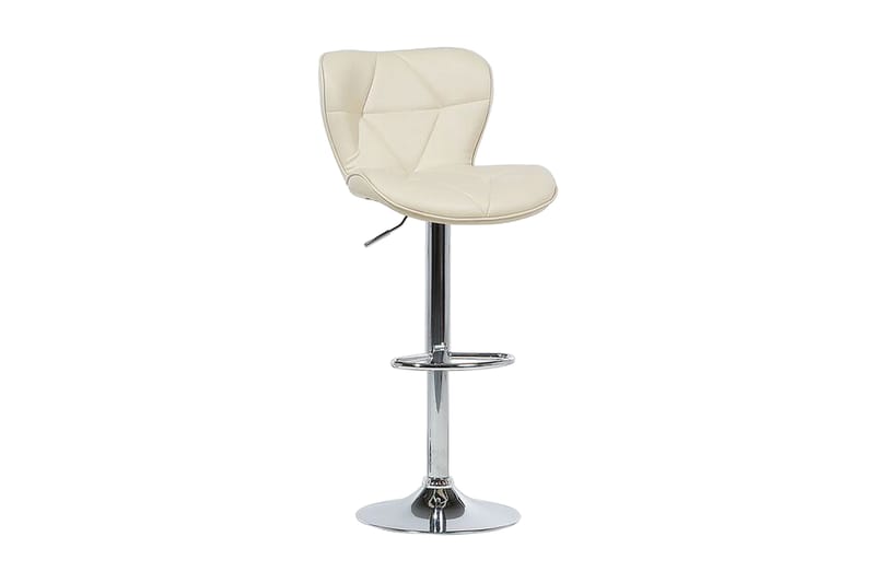 NOGAREO Barstol 2-pack Konstläder/Beige - Möbler - Matplats - Barmöbler - Barstolar