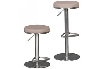 Norsen Barstol - Taupe/Krom - Möbler - Matplats - Barmöbler - Barstolar