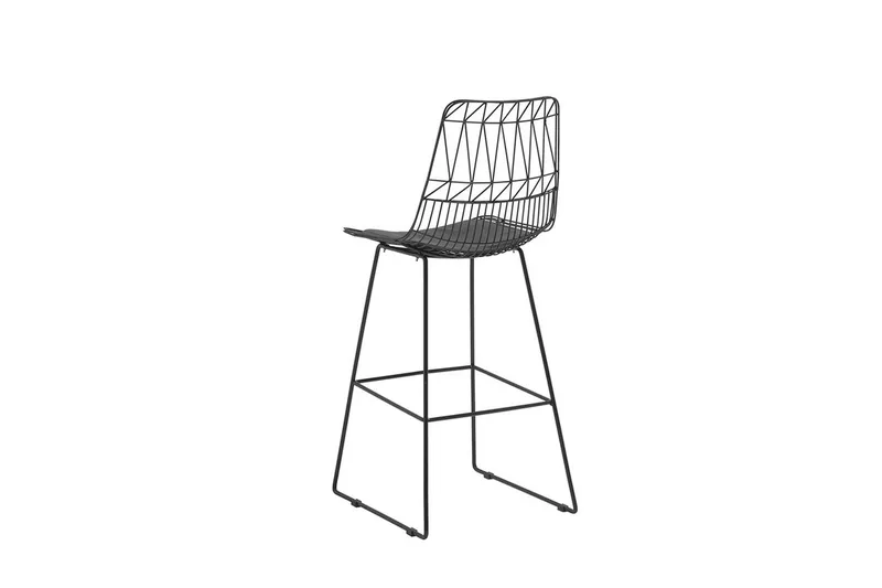 Preston Barstol 48 cm - Svart - Möbler - Matplats - Barmöbler - Barstolar