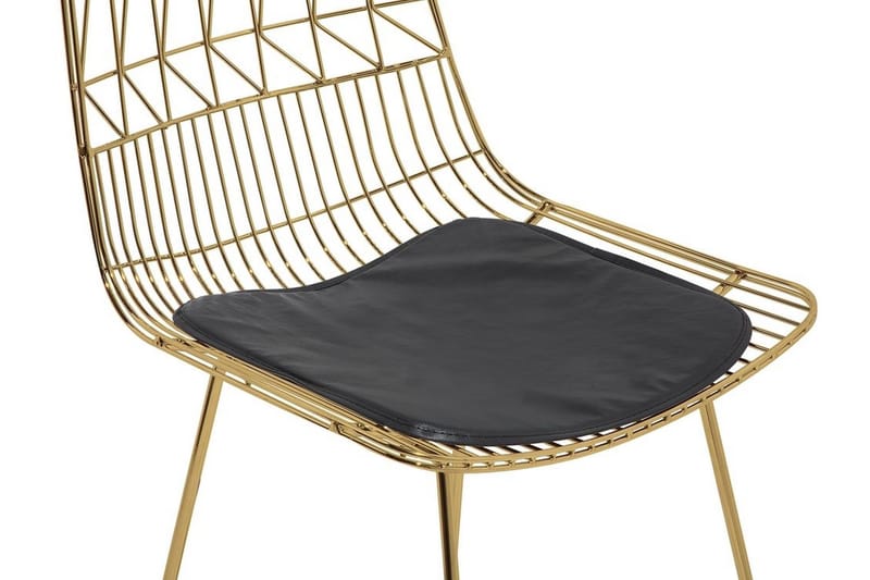 Set med 2 barstolar PRESTON Metall Guld 48cm - Guld - Möbler - Matplats - Barmöbler - Barstolar