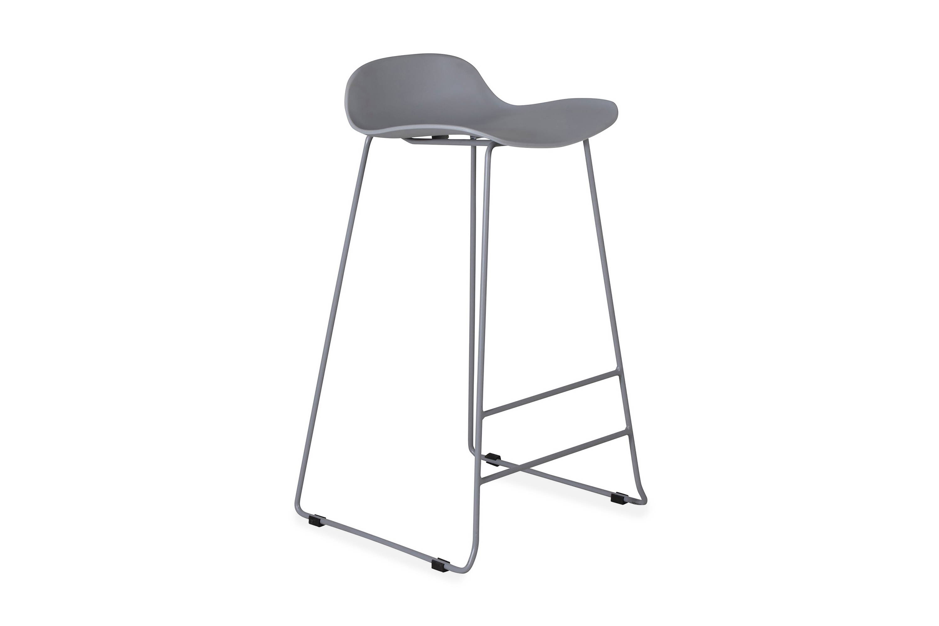 wave barstol - grå/grå