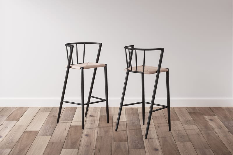Winston Barstol Svart - Svart - Möbler - Matplats - Barmöbler - Barstolar