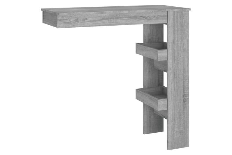 beBasic Barbord väggmonterat grå sonoma 102x45x103,5 cm konstruerat trä - Möbler - Matplats - Barmöbler - Barbord
