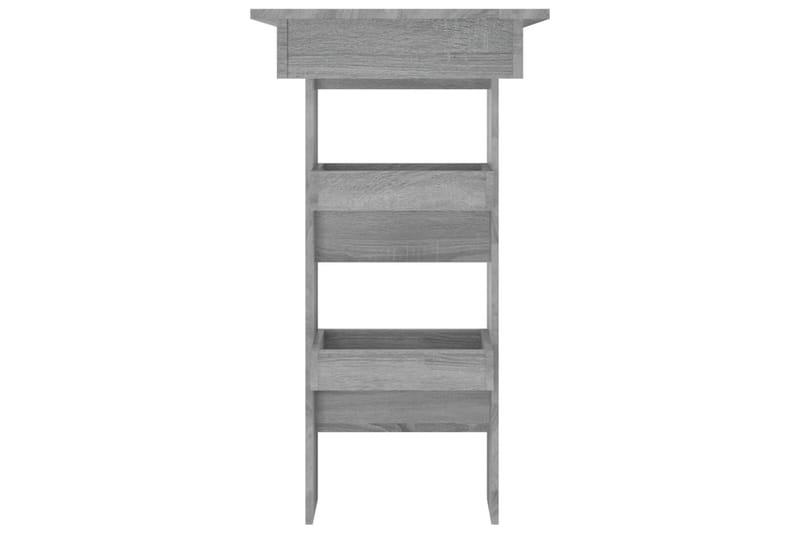 beBasic Barbord väggmonterat grå sonoma 102x45x103,5 cm konstruerat trä - Möbler - Matplats - Barmöbler - Barbord