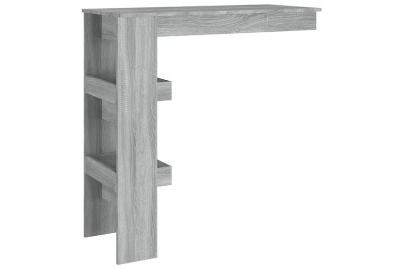beBasic Barbord väggmonterat grå sonoma 102x45x103,5 cm konstruerat trä - Möbler - Matplats - Barmöbler - Barbord