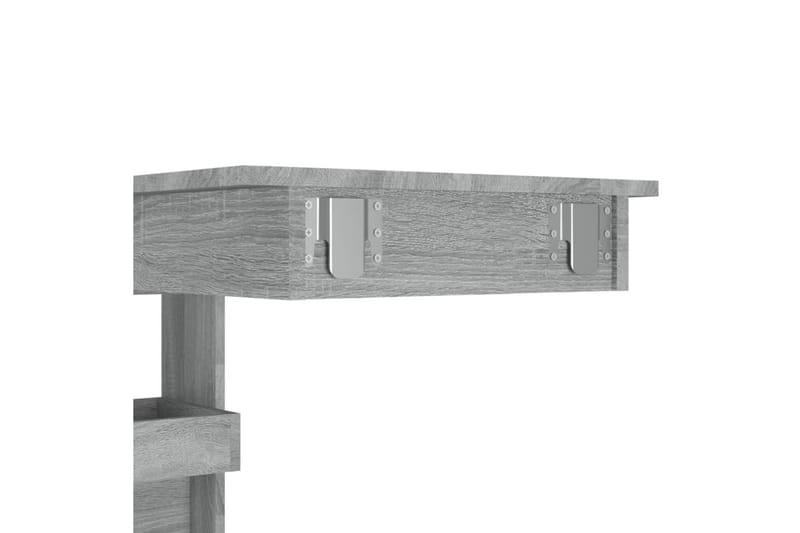 beBasic Barbord väggmonterat grå sonoma 102x45x103,5 cm konstruerat trä - Möbler - Matplats - Barmöbler - Barbord