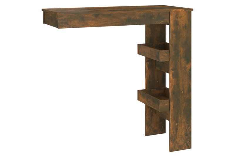 beBasic Barbord väggmonterat rökfärgad 102x45x103,5 cm konstruerat trä - Möbler - Matplats - Barmöbler - Barbord