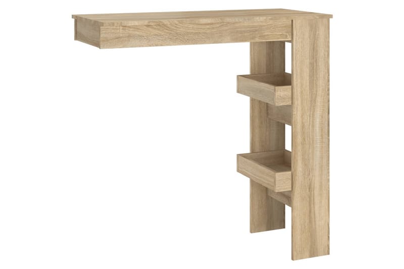 beBasic Barbord väggmonterat sonoma-ek 102x45x103,5 cm konstruerat trä - Möbler - Matplats - Barmöbler - Barbord