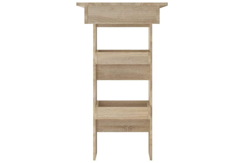 beBasic Barbord väggmonterat sonoma-ek 102x45x103,5 cm konstruerat trä - Möbler - Matplats - Barmöbler - Barbord