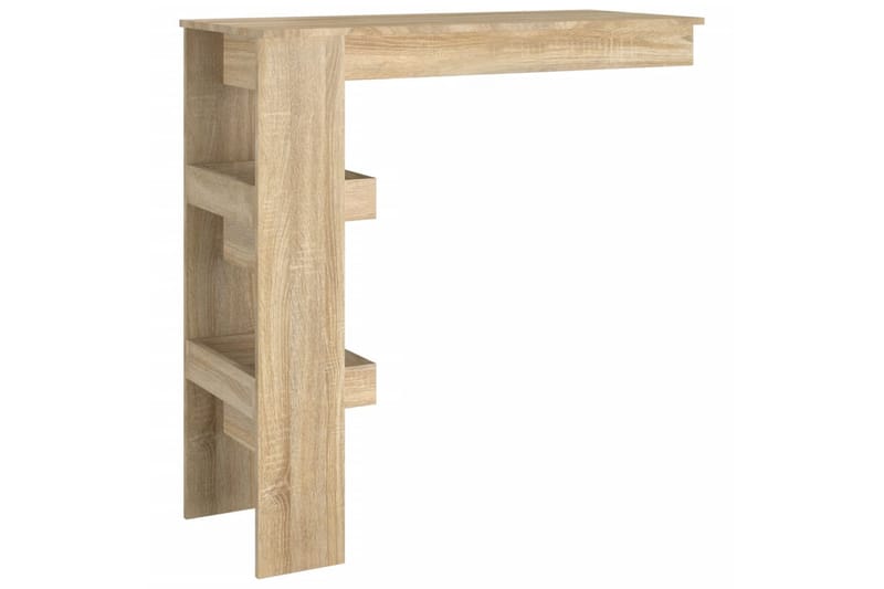beBasic Barbord väggmonterat sonoma-ek 102x45x103,5 cm konstruerat trä - Möbler - Matplats - Barmöbler - Barbord