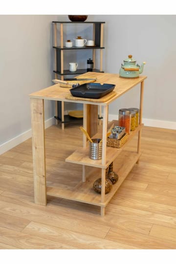 Belvo Köksö 120x89,5x60 cm - Sapphire Oak - Förvaring - Förvaringsmöbler - Köksö