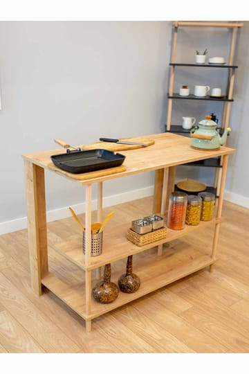 Belvo Köksö 120x89,5x60 cm - Sapphire Oak - Förvaring - Förvaringsmöbler - Köksö