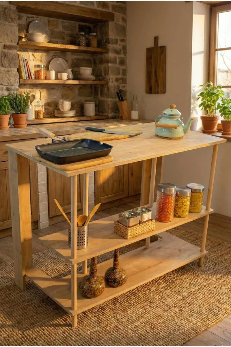 Belvo Köksö 120x89,5x60 cm, Sapphire Oak