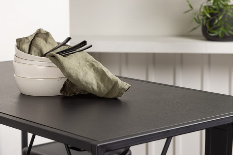 Brea Barbord 60x120 cm med 4 Tempe Stolar - Svart - Möbler - Matplats - Barmöbler - Barbord