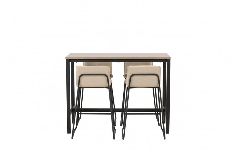 Camden Barbord 60x120 cm med 4 Bisbee Stolar - Beige - Möbler - Matplats - Barmöbler - Barbord
