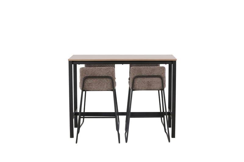 Camden Barbord 60x120 cm med 4 Bisbee Stolar - Mörkgrå - Möbler - Matplats - Barmöbler - Barbord