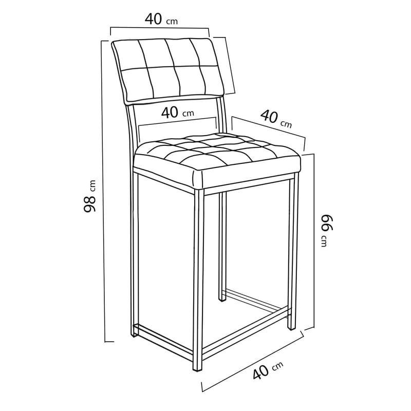 Cenanwesh Barstol - Kräm - Möbler - Matplats - Barmöbler - Barstolar