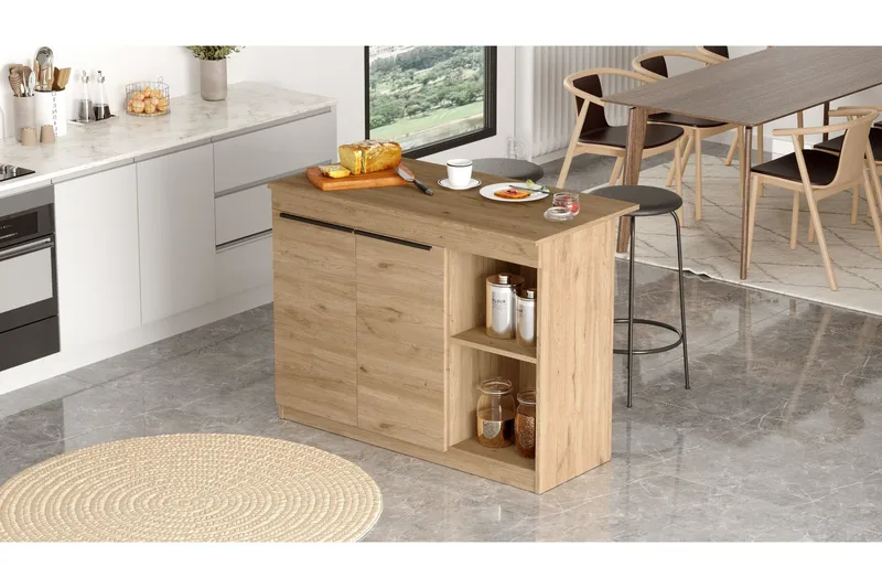 Ermanno Barbord 120 cm - Ek - Möbler - Matplats - Barmöbler - Barbord