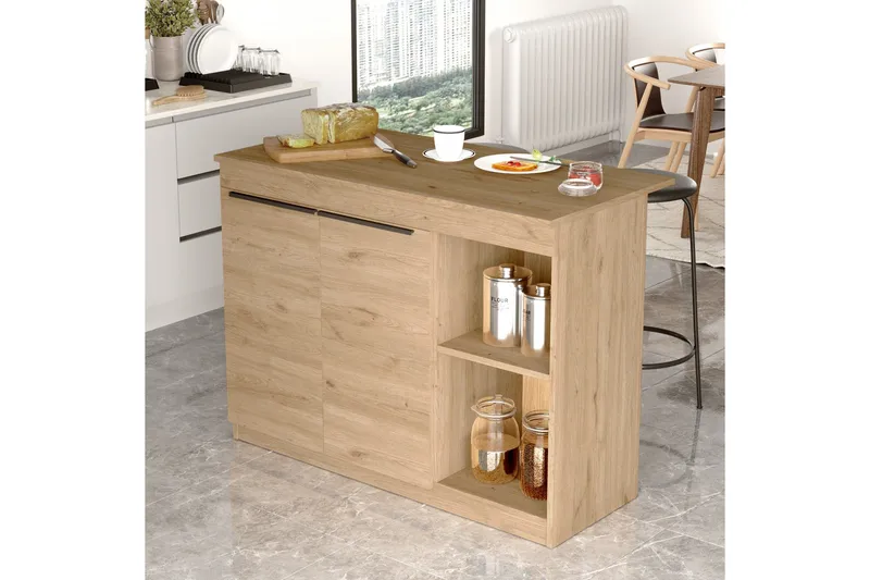 Ermanno Barbord 120 cm - Ek - Möbler - Matplats - Barmöbler - Barbord