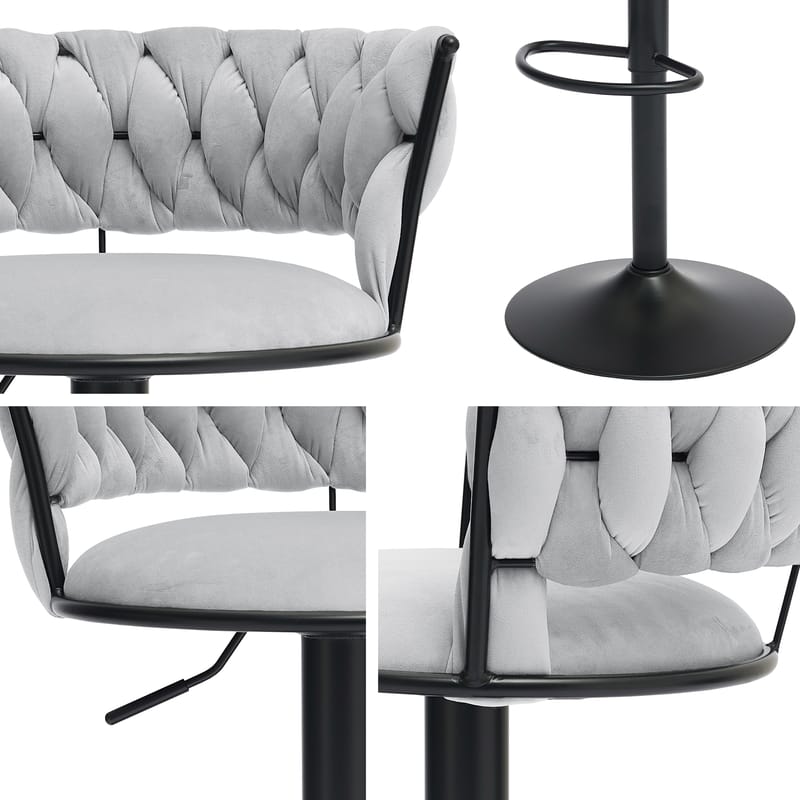 Garrick Barstol 76 cm 2-pack - Svart - Möbler - Matplats - Barmöbler - Barstolar