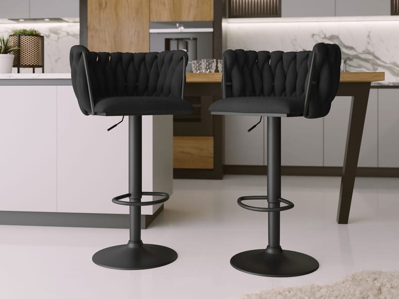 Garrick Barstol 85 cm 2-pack - Svart - Möbler - Matplats - Barmöbler - Barstolar