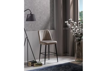 Huddy Bargrupp 49 cm - Cappuccino/Svart - Möbler - Matplats - Barmöbler - Barstolar