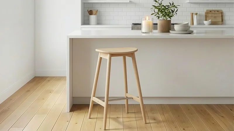 Norden Barstol 76 cm - Whitewash - Möbler - Matplats - Barmöbler - Barstolar