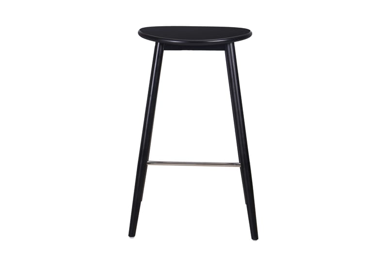 Norden Barstol i trä – barstol utan rygg för kök & bar - Svart - Möbler - Matplats - Barmöbler - Barstolar