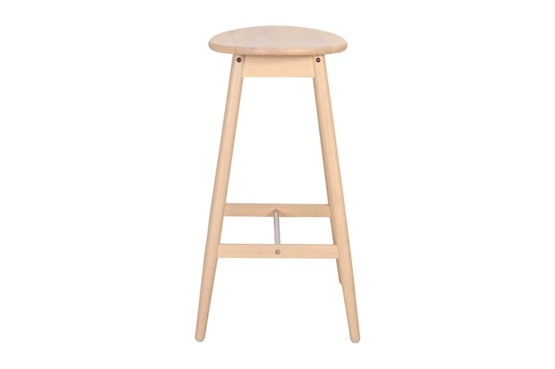 Norden Barstol i trä – barstol utan rygg för kök & bar - Whitewash - Möbler - Matplats - Barmöbler - Barstolar
