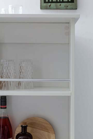 Norova Barbord 120 cm - Vit och silver - Möbler - Matplats - Barmöbler - Barbord