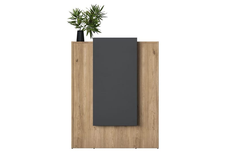 Receptionbord Valnöt / Antracit - Rödfärgat trä/Antracit - Möbler - Matplats - Barmöbler - Bardisk