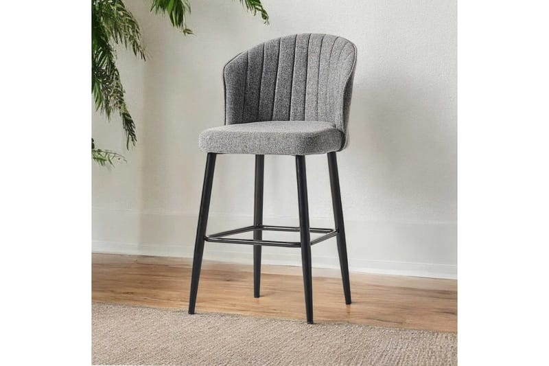 Rubi Bargrupp 52 cm - Grå/Svart - Möbler - Matplats - Barmöbler - Barstolar