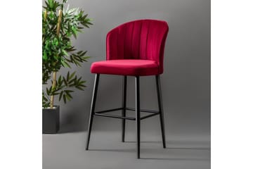 Rubi Bargrupp 52 cm - Röd/Svart - Möbler - Matplats - Barmöbler - Barstolar