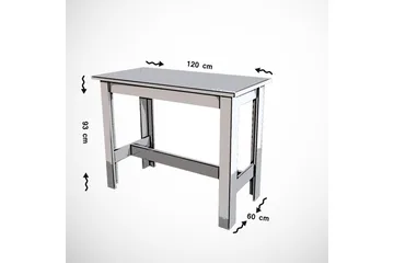 Saylors Bord 120 cm - Ek - Möbler - Matplats - Barmöbler - Barbord